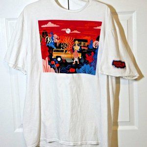 Stranger Things TShirt White Cotton Netflix Men Woman Stocking Stuffers Size 2X